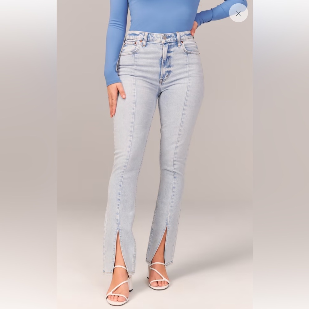 ABERCROMBIE Curve Love High Rise Skinny Jeans NWT